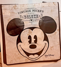 Vintage Mickey Mouse Reusable Shopping Bag Disney New 13 x 13 x 6.5 Mickey 1928