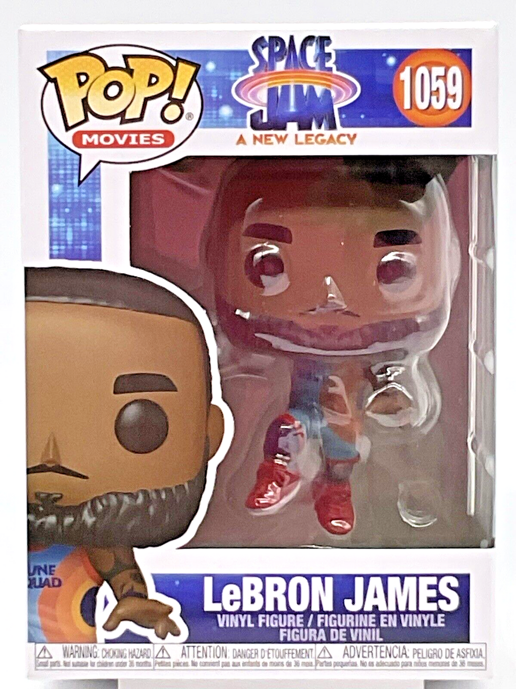 LeBron James Pop #1059 Space Jam A New Legacy Funko Pop 2021 Pop Movies