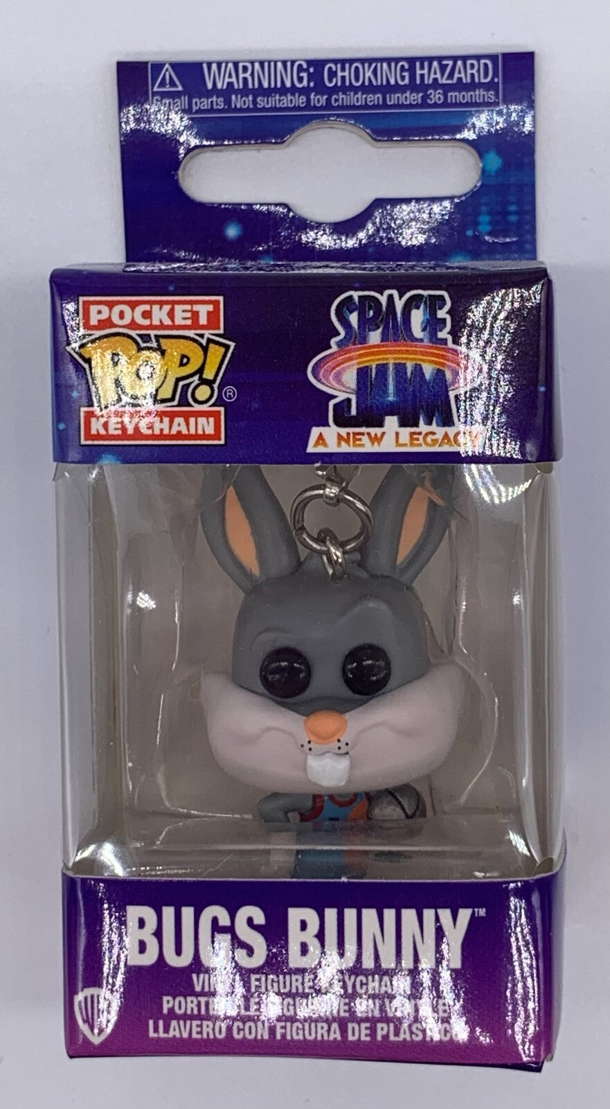 Bugs Bunny Pocket Pop Keychain Funko 2021 Space Jam A New Legacy