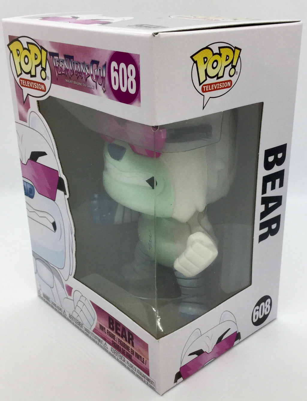 Teen Titans GO! Cee-Lo Bear Pop #608 Night Begins to Shine Funko 2018 Vaulted
