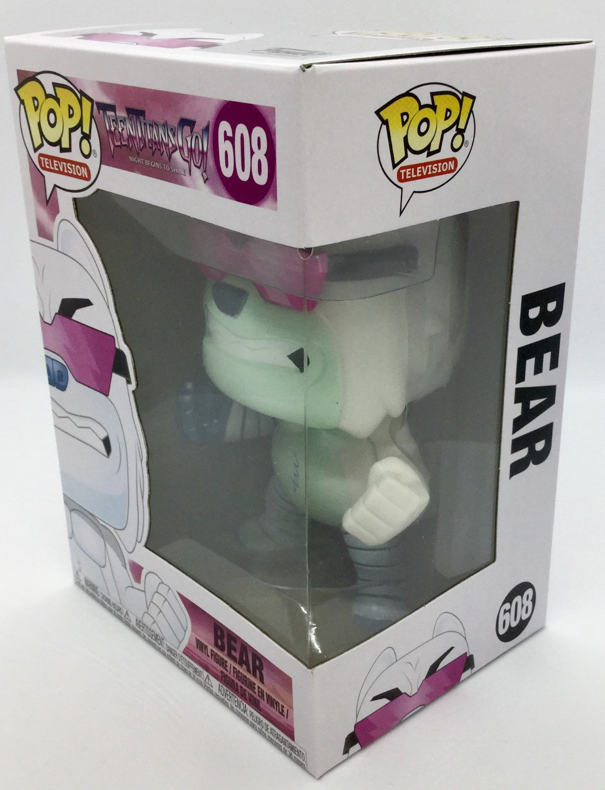 Teen Titans GO! Cee-Lo Bear Pop #608 Night Begins to Shine Funko 2018 Vaulted