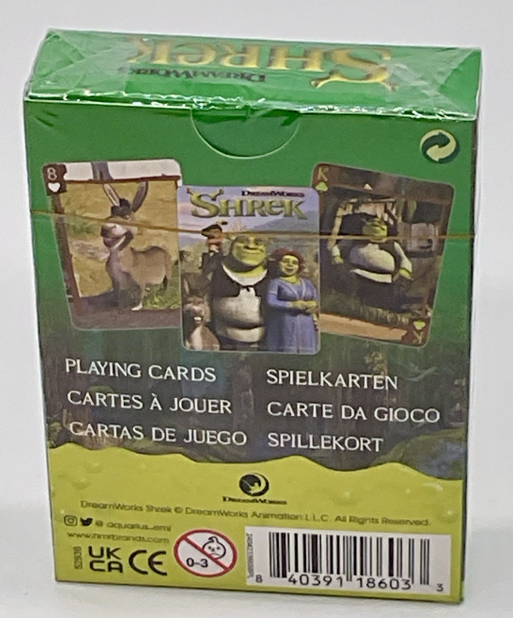 Shrek Playing Cards Dreamworks Aquarius Standard Sized Deck Playing Cards Shrek