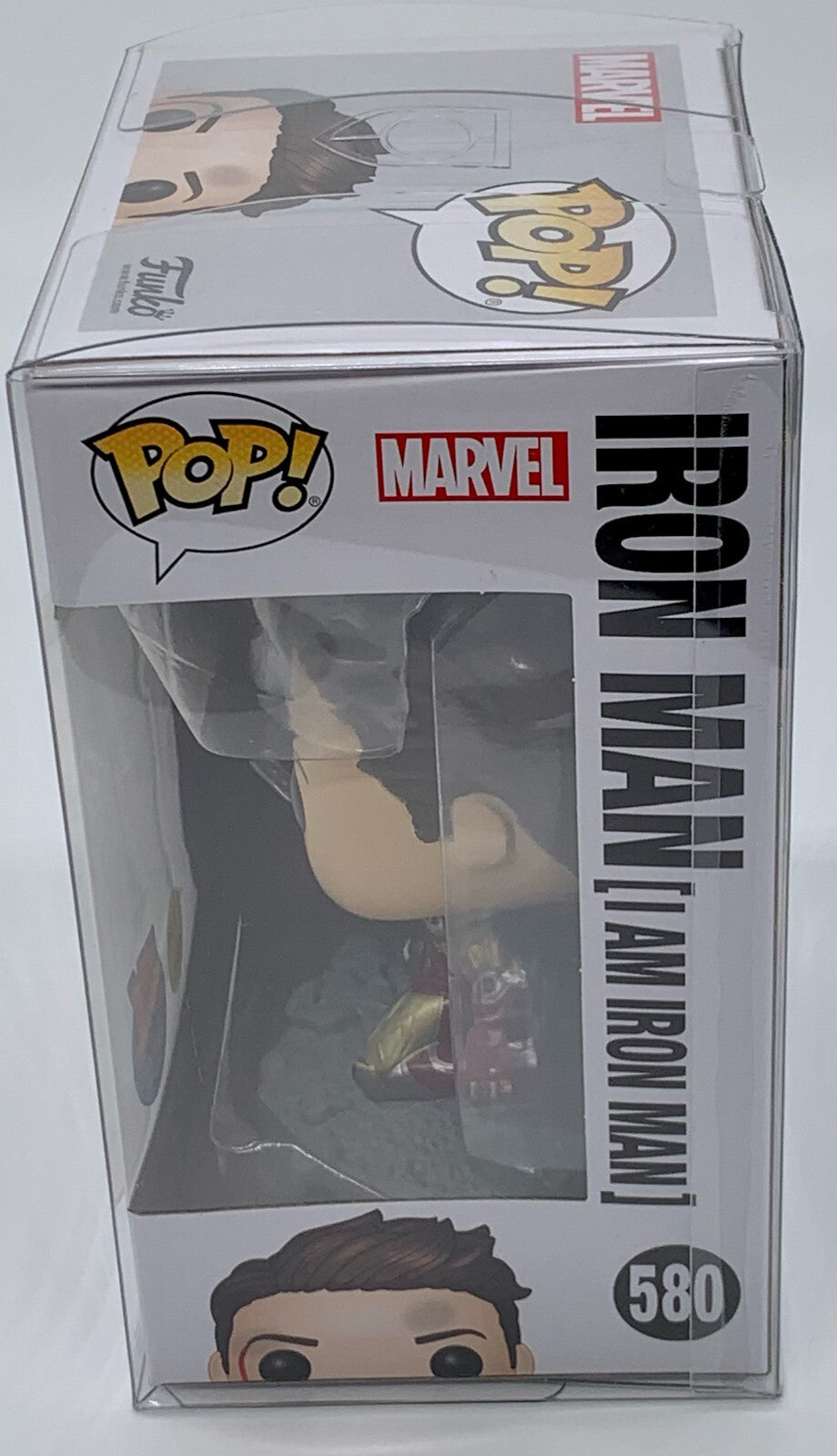 Iron Man (I am Iron Man) Pop #580 Glows Metallic PX Exclusive Funko 2020 Marvel