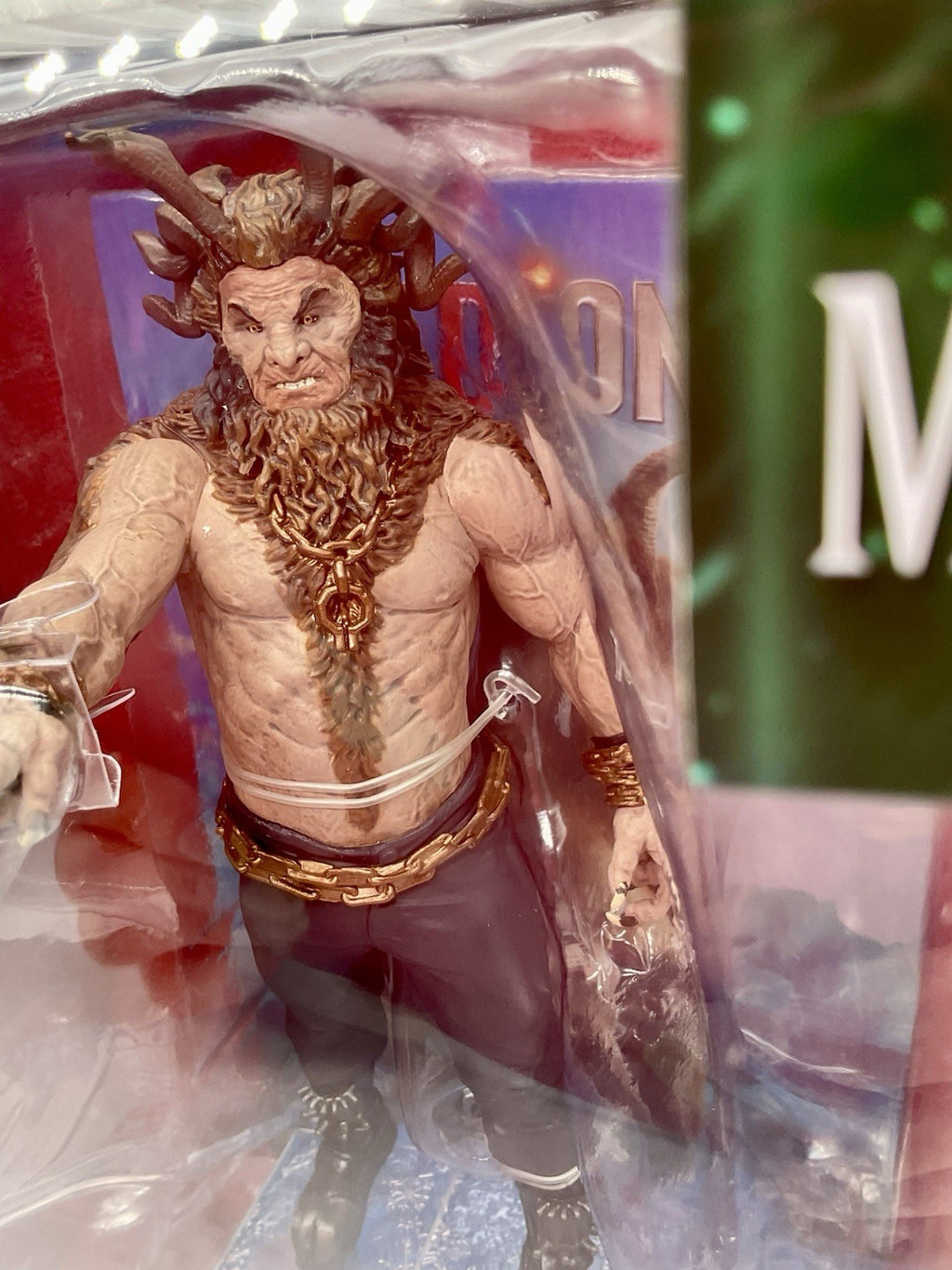 Red One Krampus Movie Maniacs Posed Figure Limit Edition 4,800 Mini Poster +