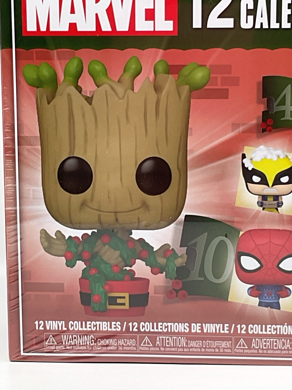 Marvel 12 Day Count Down Calendar Funko Pocket Pop 2024 Advent Calendar 