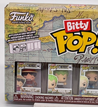 One Piece Funko Bitty Pops 4 Pack 2025 Includes One Bitty Pop Shelf (H)