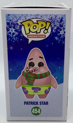 Patrick Star Pop #454 with Candy Cane Holiday Funko Pop 2018