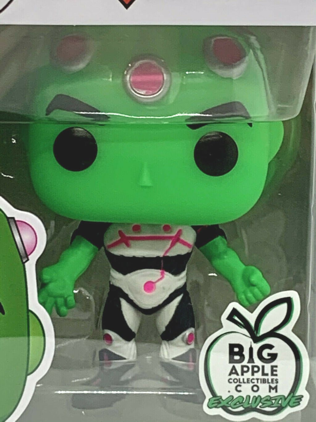 Brainiac Pop #365 Funko Pop Heroes Big Apple Collectibles Exclusive in Protector