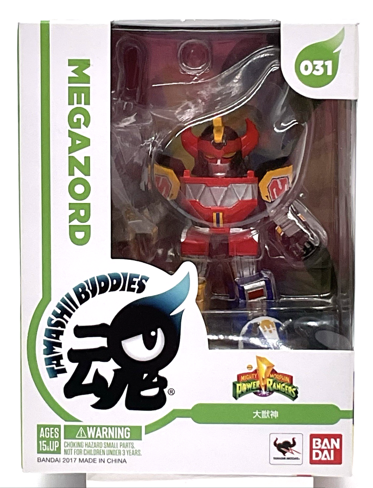 Megazord Power Rangers Tamashii Buddy #031 Figure Bandai 2017 3 1/2 in Megazord