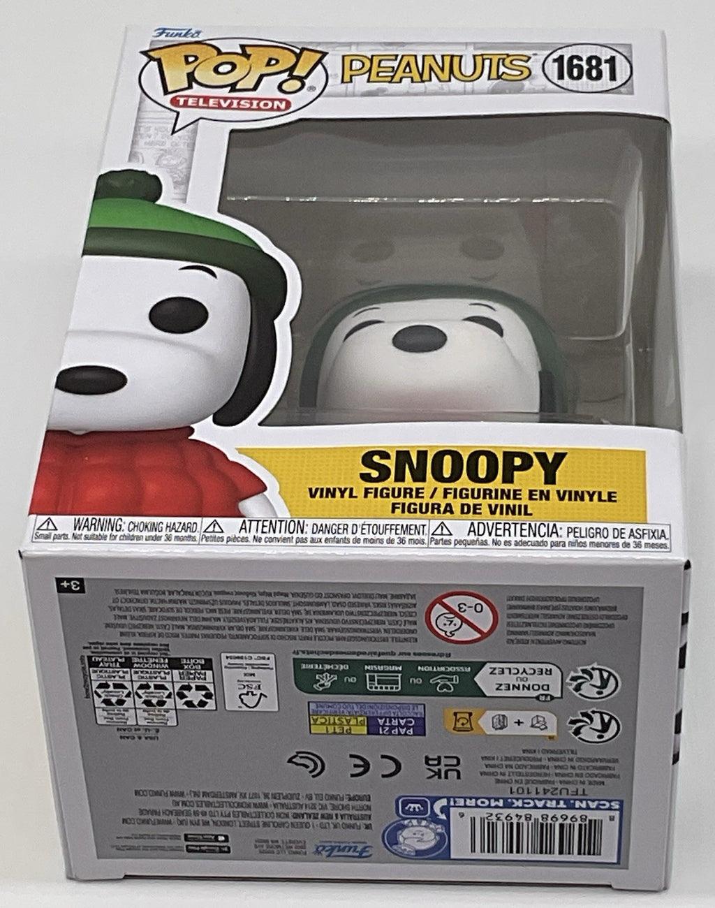 Peanuts Snoopy Pop #1681 Puffy Coat Snoopy Funko Pop Television 2024