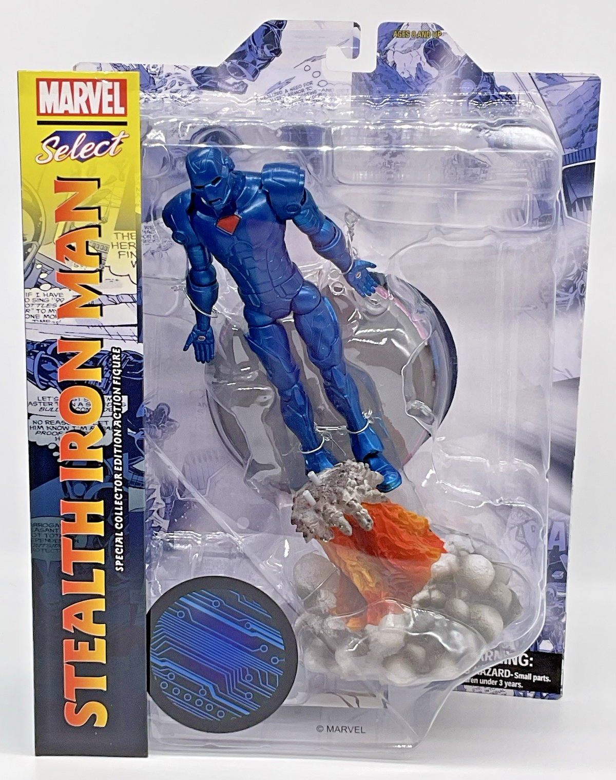 Marvel Select Stealth Iron Man Action Figure Diamond Select Special Coll Edition