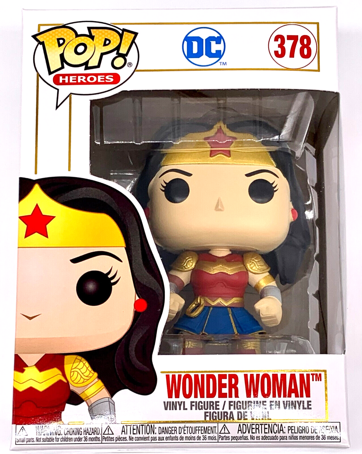 Wonder Woman Pop #378 DC Comics Imperial Palace Funko Heroes 2021