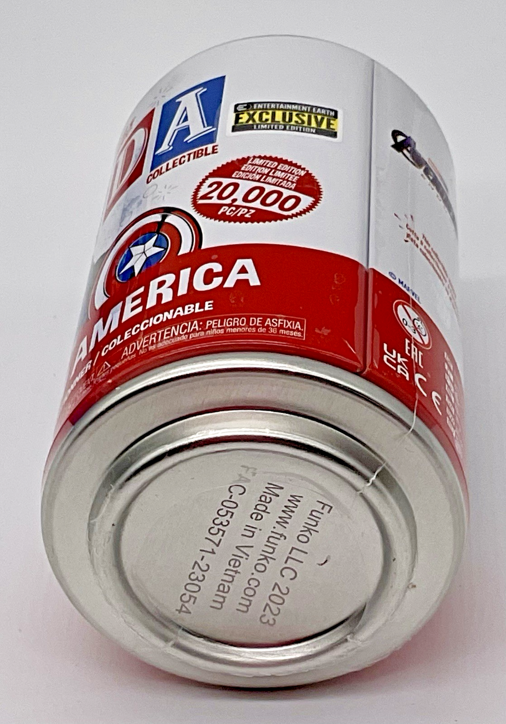 Captain America with Hammer Funko Soda Figure EE Excl Chance Of Chase Vaulted'23