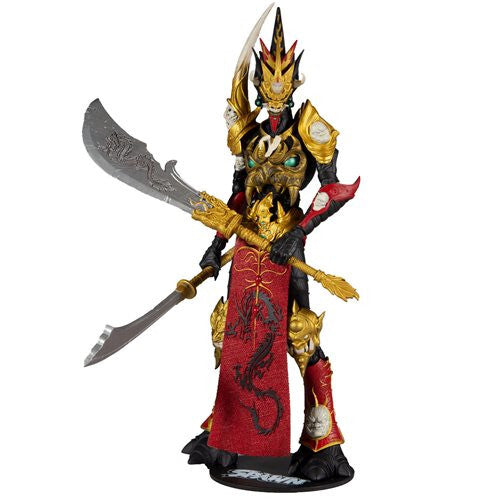 Spawn Mandarin Spawn Red Outfit 7-Inch Action Figure McFarlane Toys 2 Swords