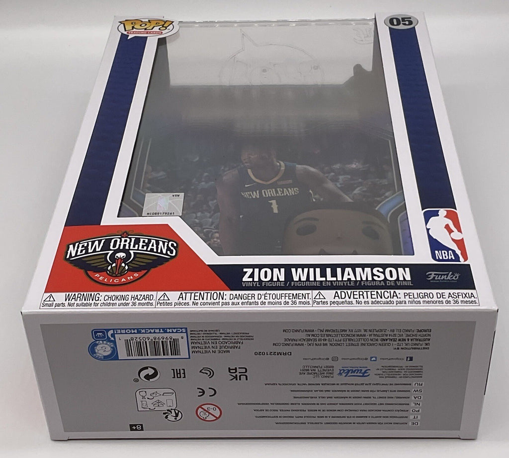 Zion Williamson Pop Trading Card Figure #05 Funko NBA 2022 NBA