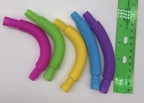 Squidgets Popping Connector Tubes Fidget Toy Set Of 3 Cubes - 15 Popping Tubes