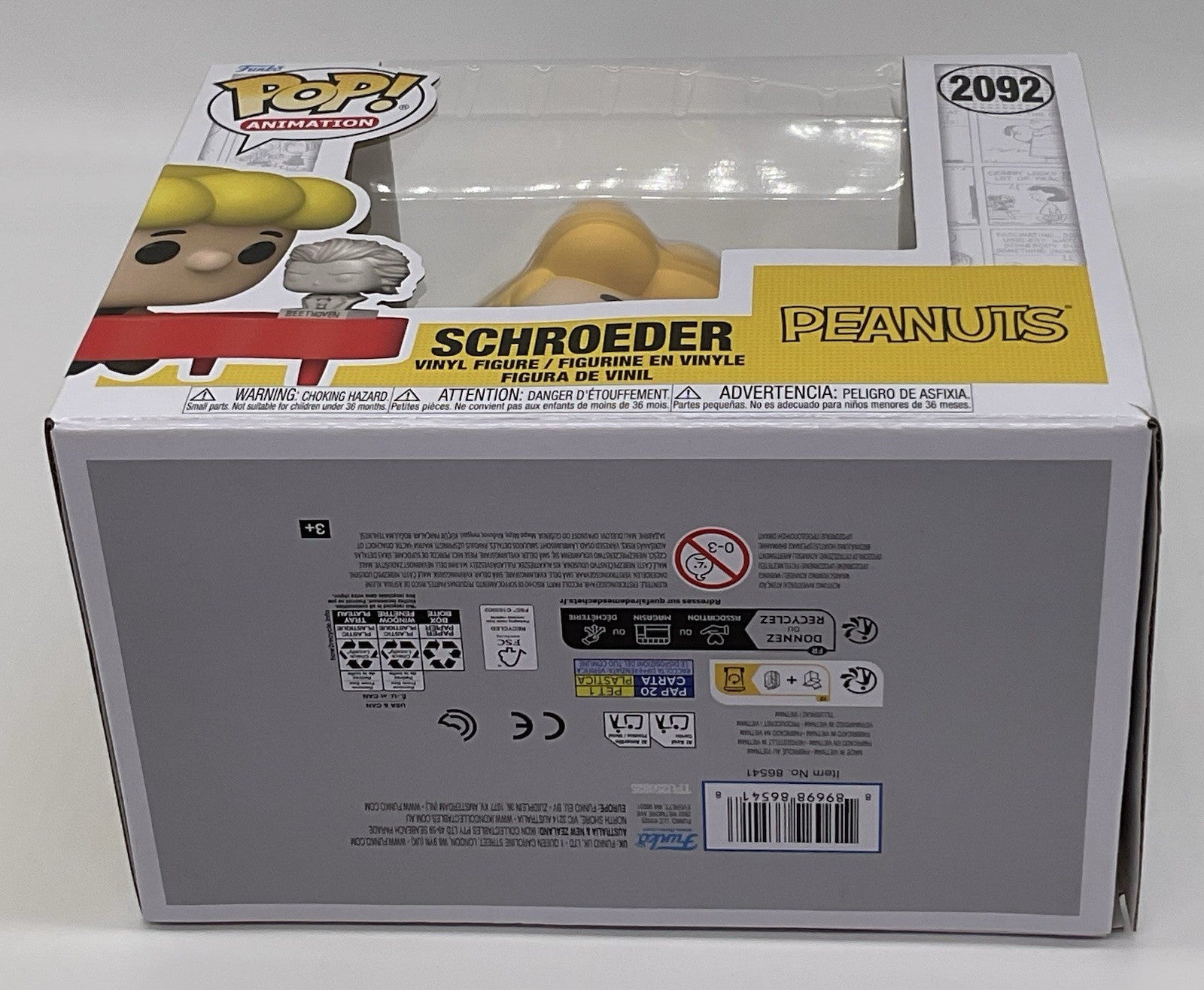 Peanuts Schroeder Playing Piano Pop #2092 Peanuts Funko Pop Premium 2025