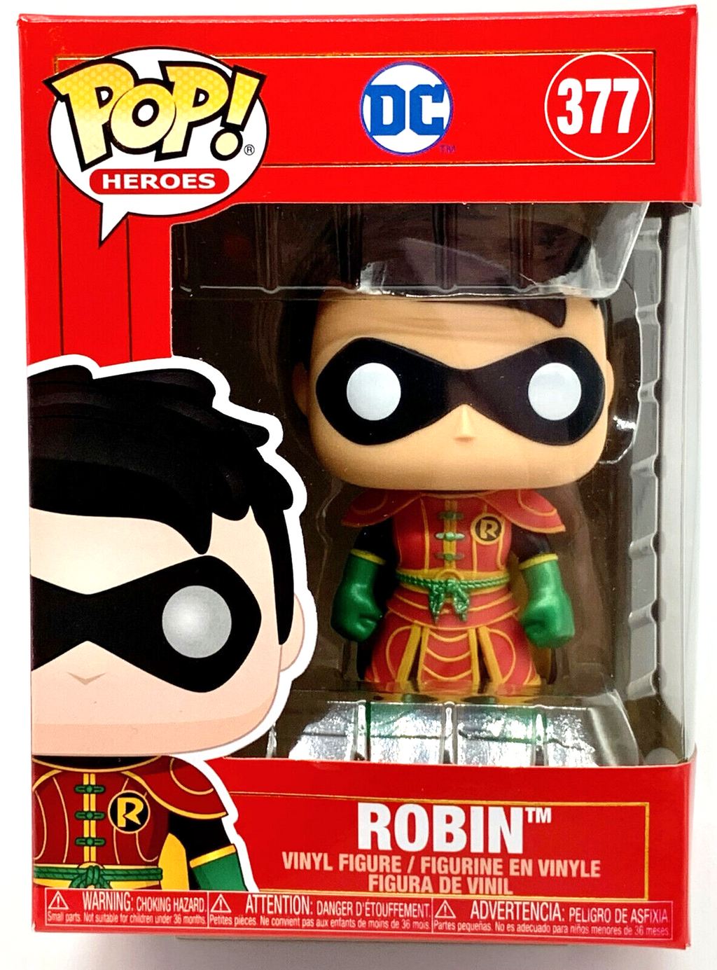 Robin Pop #377 DC Comics Imperial Palace Funko Heroes 2020