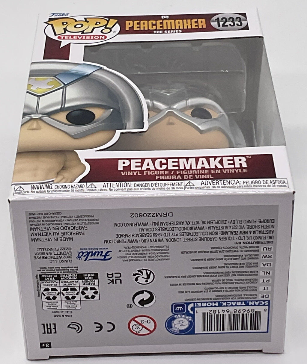 Peacemaker Pop #1233 DC Peacemaker The Series Funko  2022 with Protector