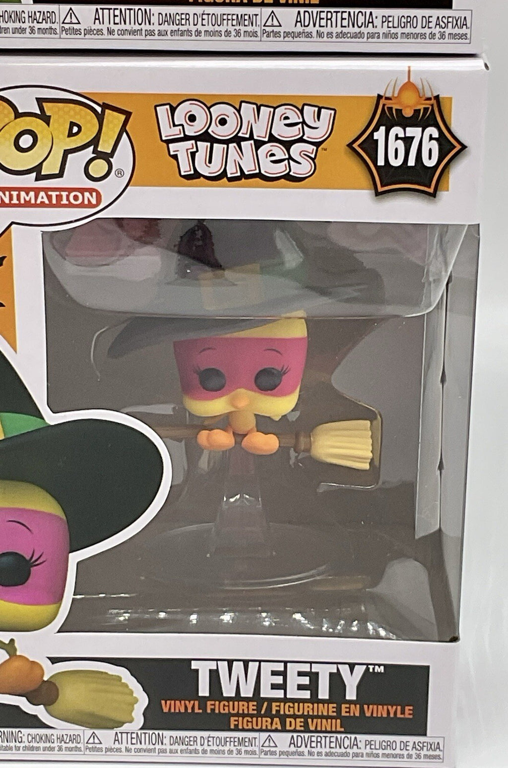 Looney Tunes Halloween 4 Piece Funko Pop Set 2024 Bugs, Marvin, Sylvester,Tweety