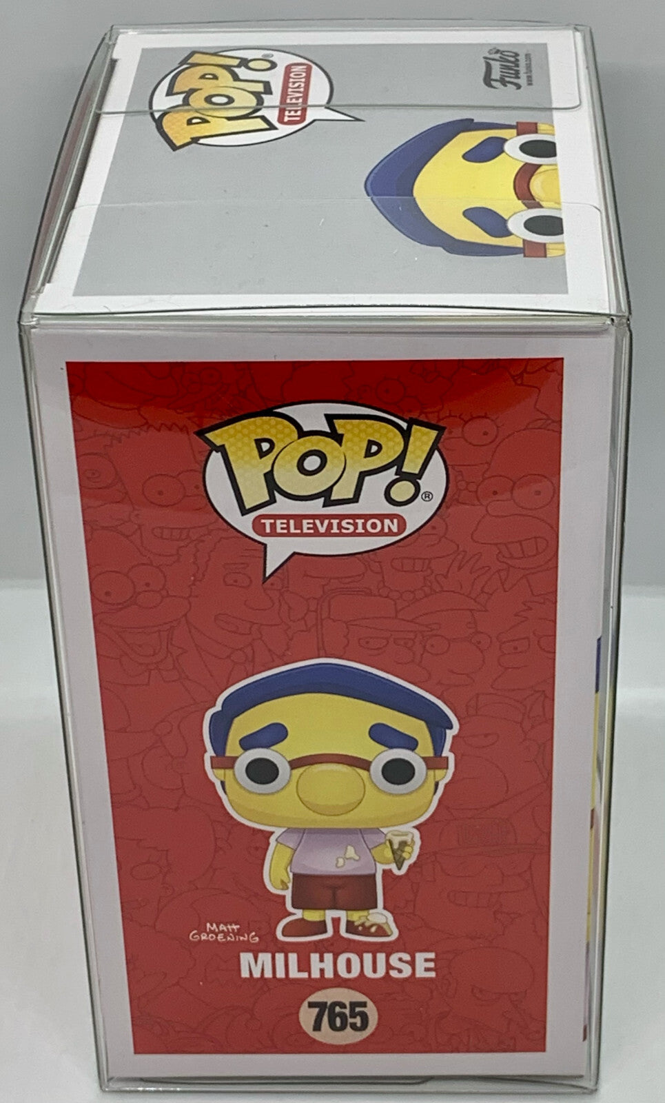 Milhouse Pop #765 The Simpsons 2020 ECCC Spring Convention Exclusive Vaulted
