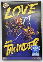 Funko Boxed Tee Thor Love & Thunder Marvel Size Medium Unisex