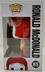 Ronald McDonald Pop #85 McDonald's Funko Pop Ad Icons 2020