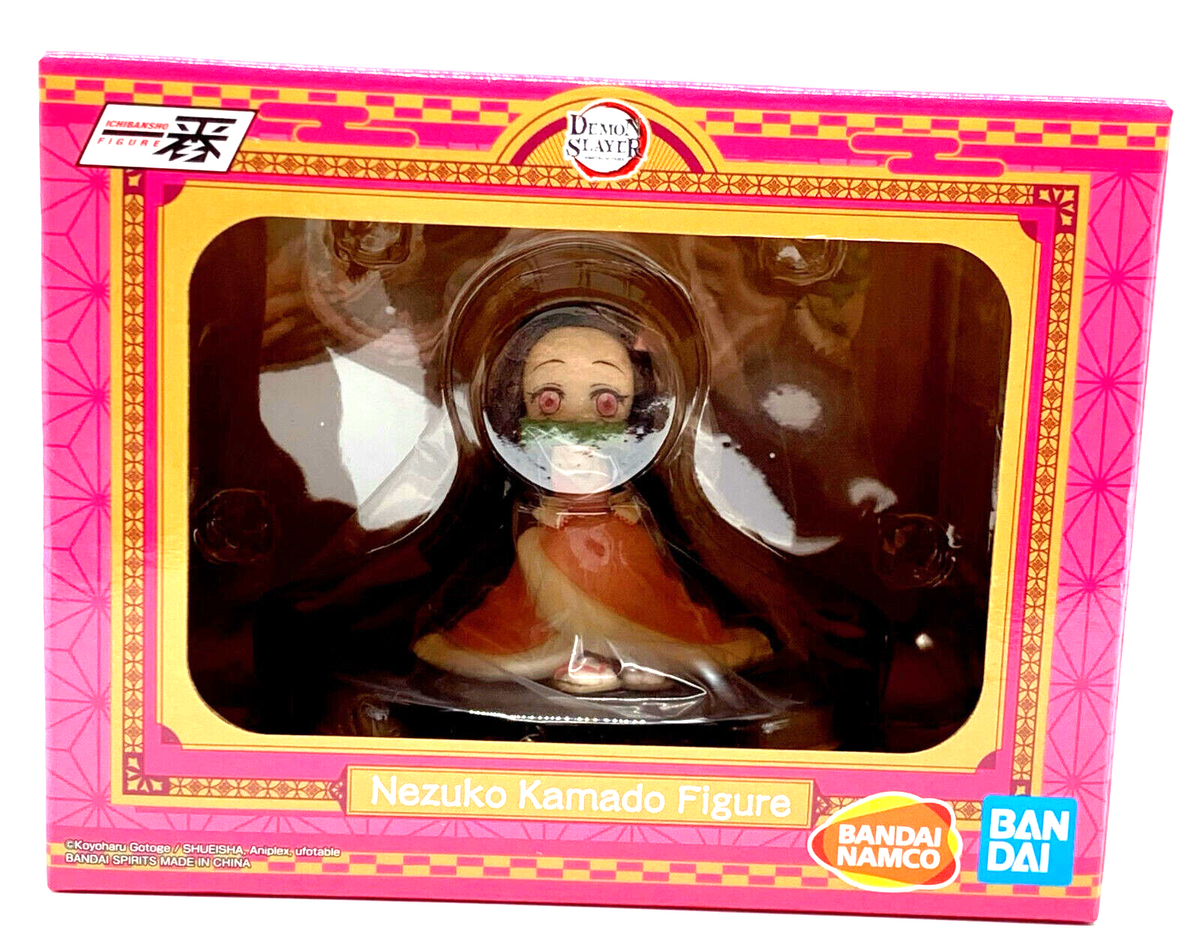 Demon Slayer Kimetsu Nezuko Kamado Figure Shake the Sword Burn Your Heart BANDAI