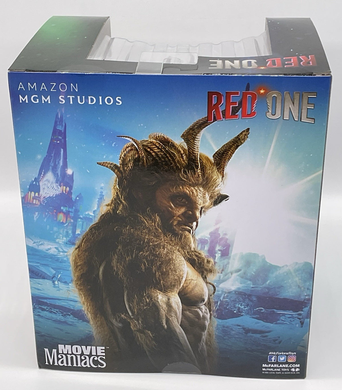Red One Krampus Movie Maniacs Posed Figure Limit Edition 4,800 Mini Poster +