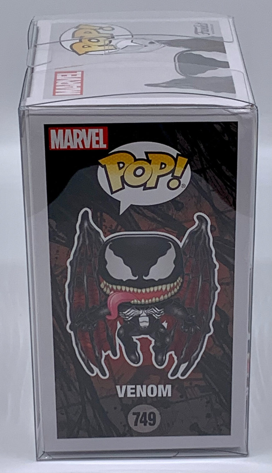 Venom Pop #749 Marvel Venom Funko PIB Exclusive in Pop Protector 2020