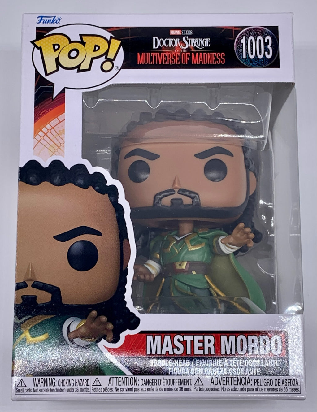 Doctor Strange 3 piece Funko Pop Set Wong, Master Mordo and Supreme Strange 2022