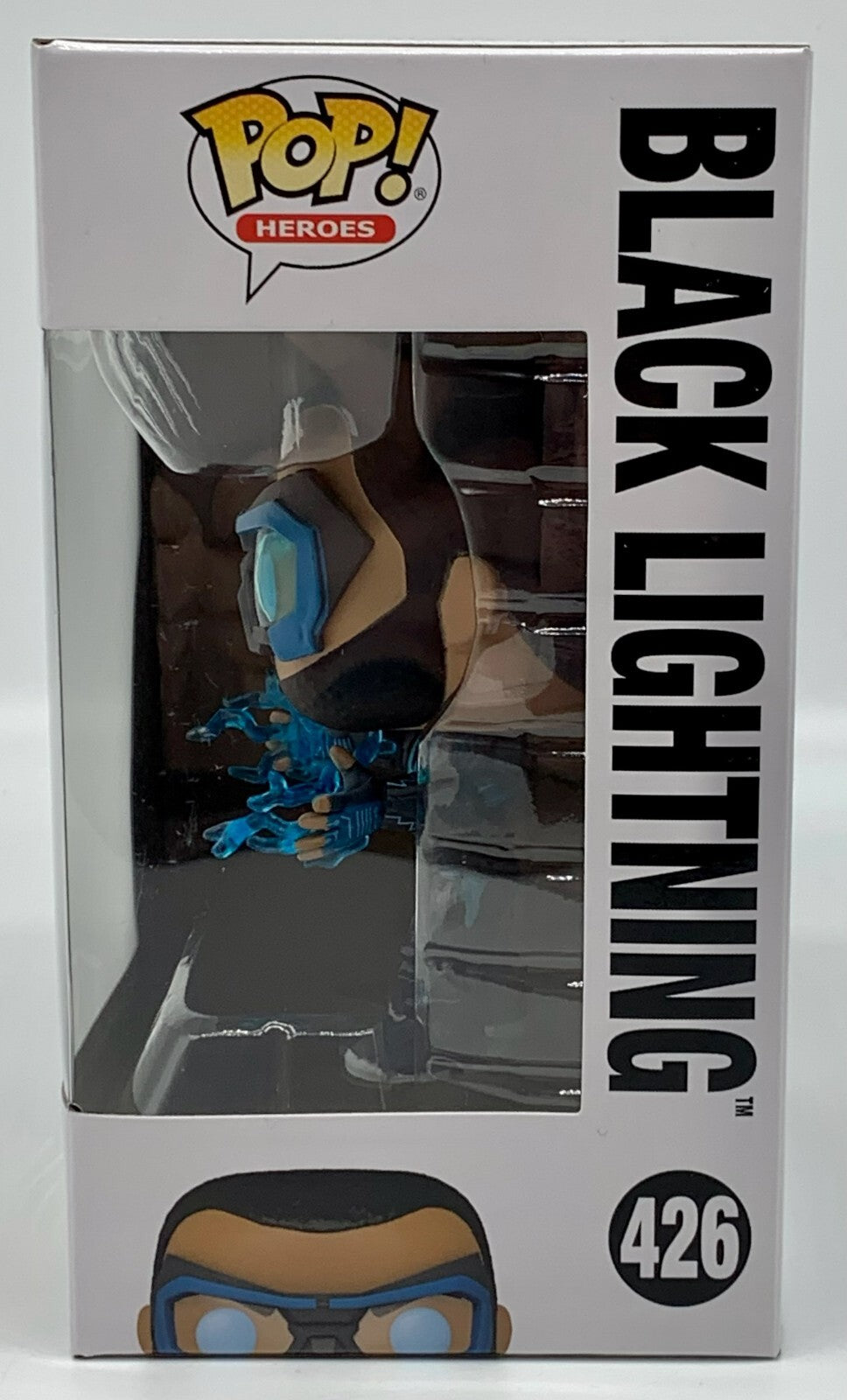 Black Lightning Pop #426 Funko Pop Heroes 2021 Black Lightning