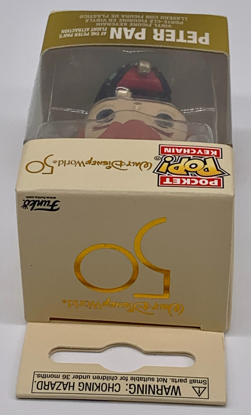Peter Pan at the Peter Pan’s Flight Attraction Pocket Pop Key Chain Funko Disney