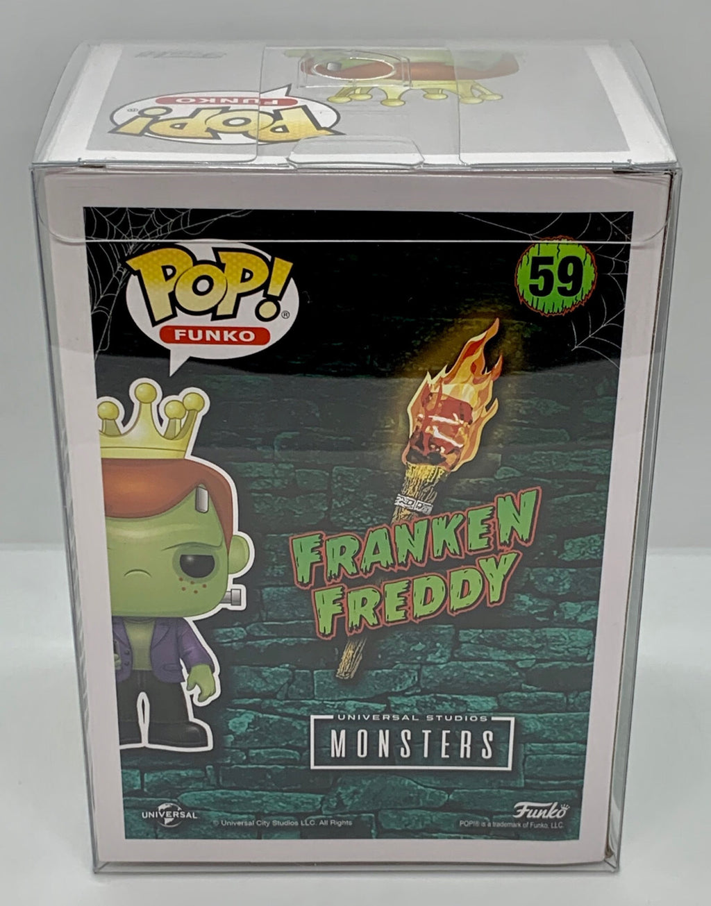Franken Freddy Pop #59 Funko 2020 Exclusive Limited Ed Vaulted in Pop Protector
