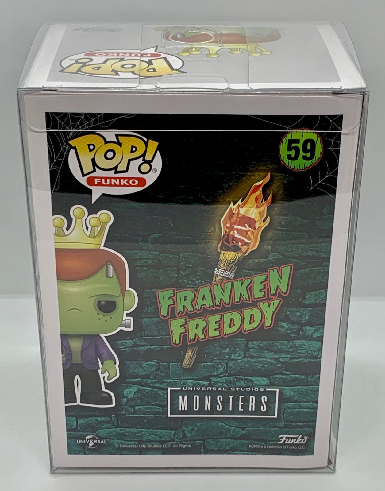 Franken Freddy Pop #59 Funko 2020 Exclusive Limited Ed Vaulted in Pop Protector