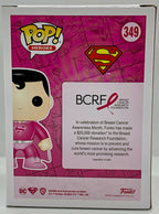 Superman Pop #349 DC Funko Pop Heroes 2020 Breast Cancer Awareness 