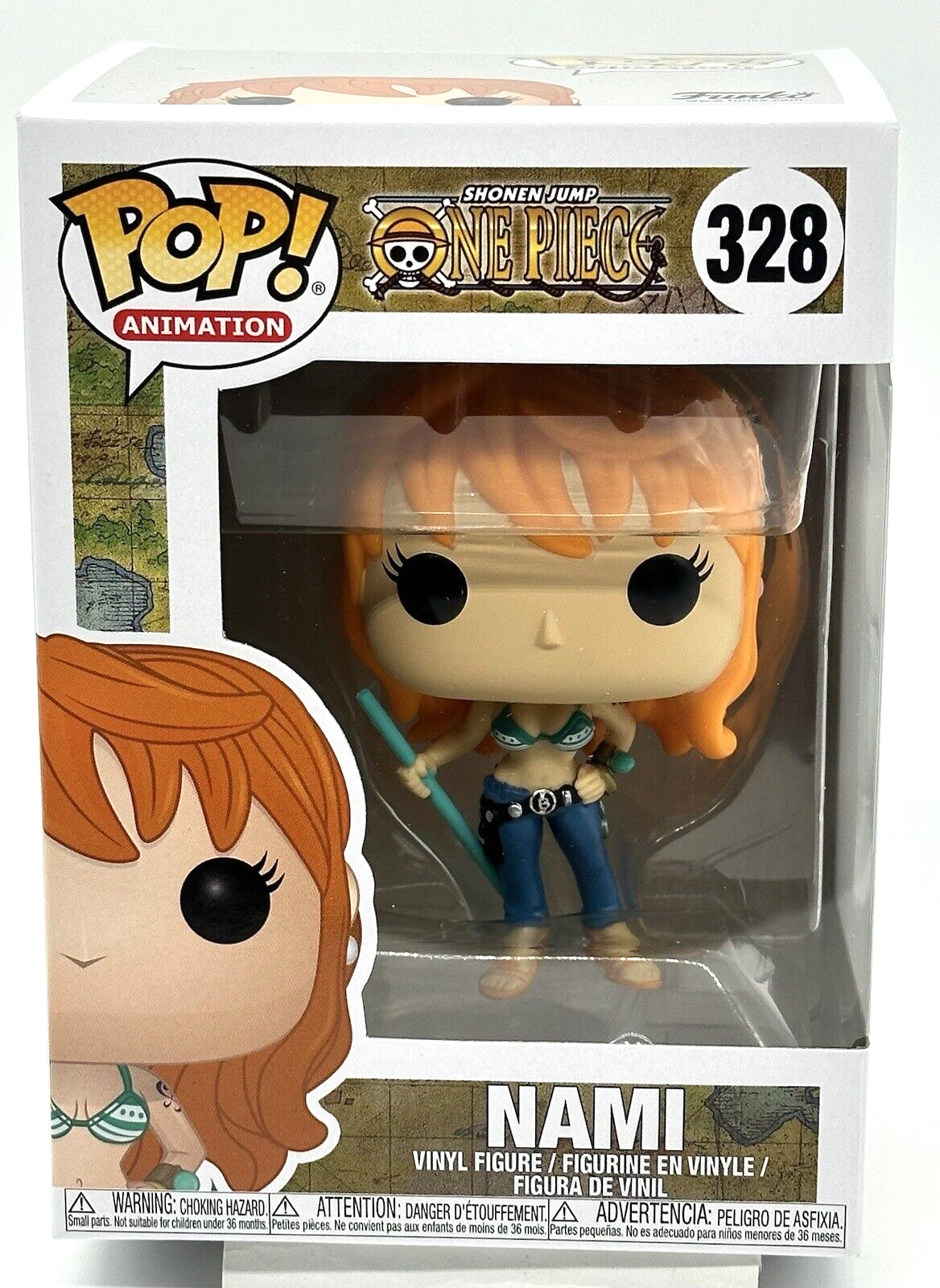 Nami Pop #328 Shonen Jump One Piece Funko Pop 2023 Release