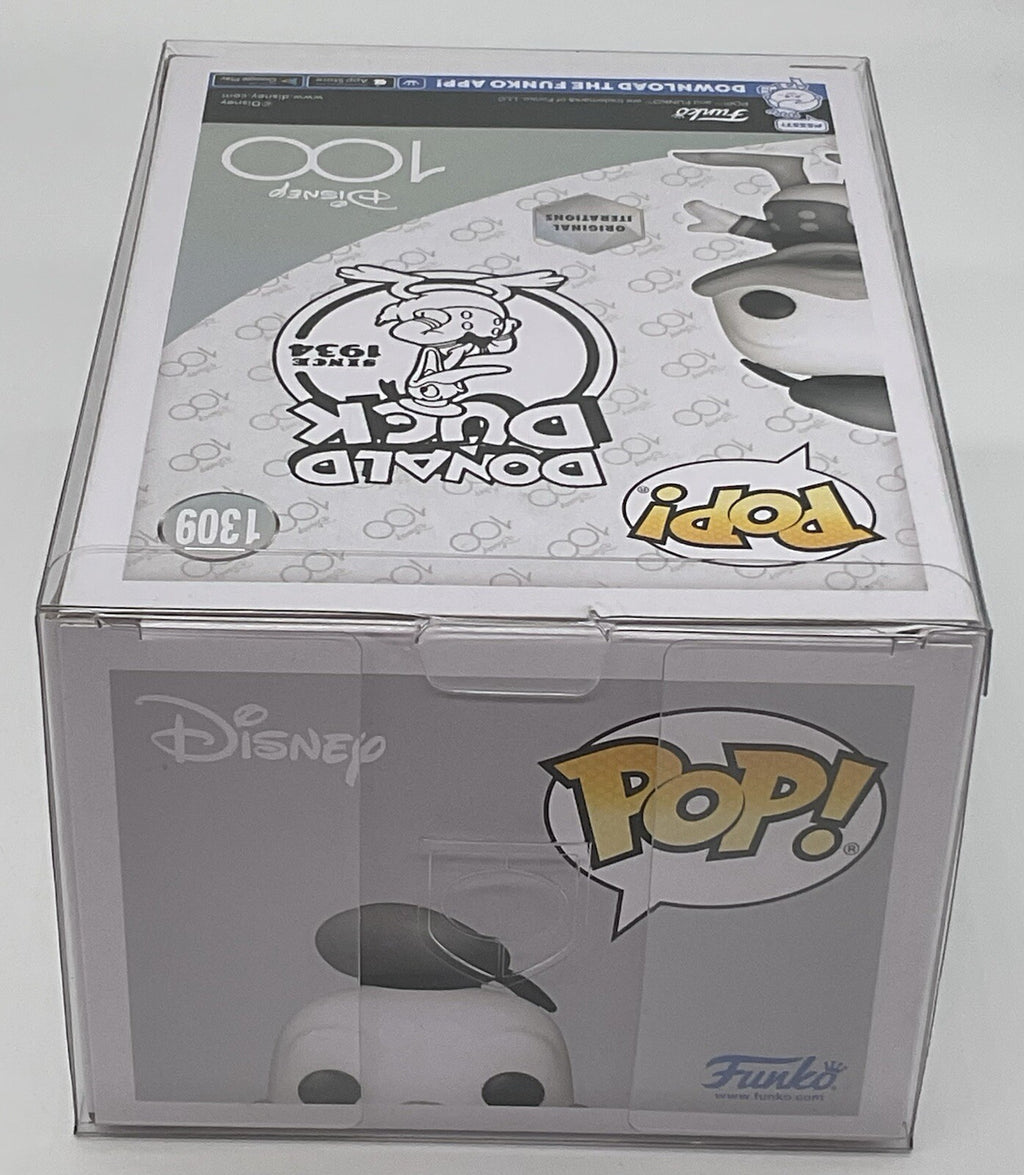 Donald Duck Pop #1309 Disney 100 Funko Target Con 2023 Vaulted in Protector