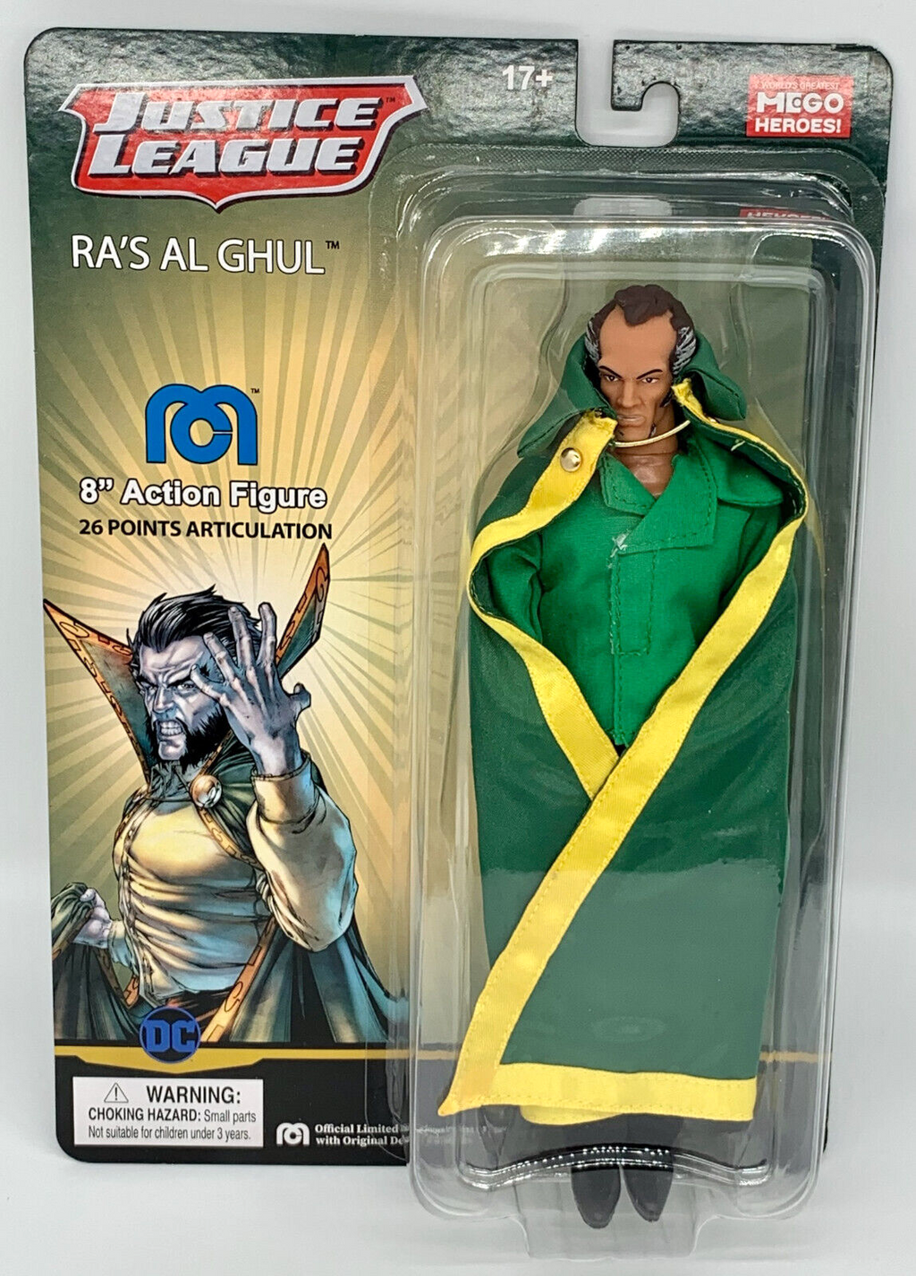 Ra's Al Ghul MEGO 8 inch Action Figure MEGO DC Justice League MEGO Heroes