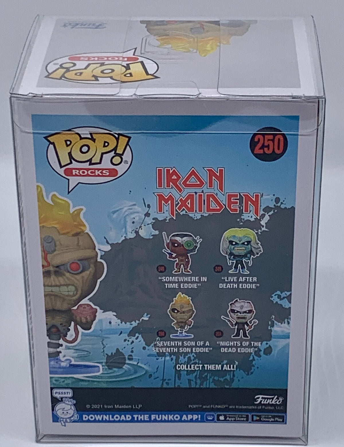 Seventh Son of a Seventh Son Eddie Pop #250 Iron Maiden Funko Pop Rocks 2021