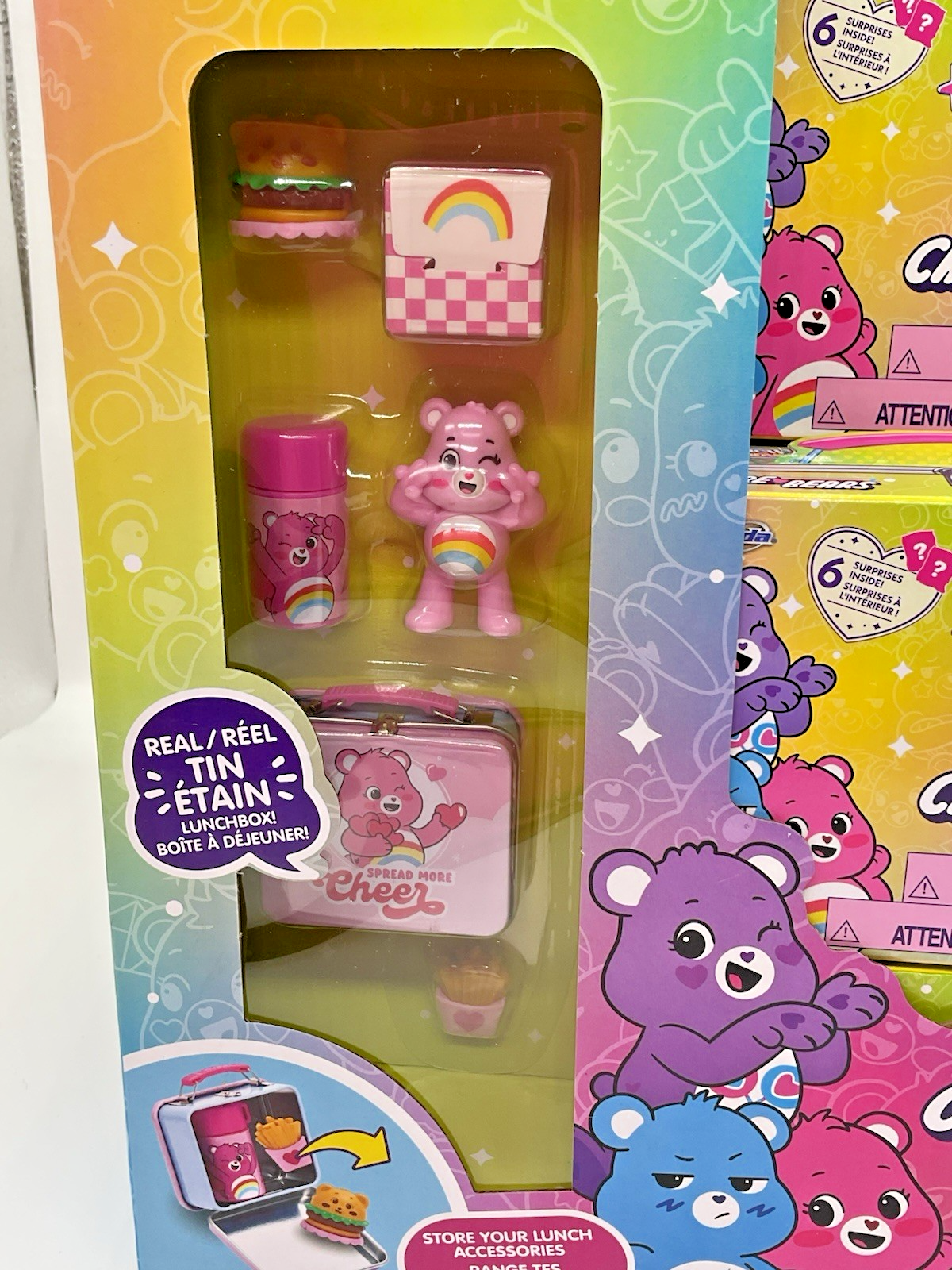 Lunch Buddies Care Bears Blind Box 2026 Includes 6 Surprises, READ Chance Chase