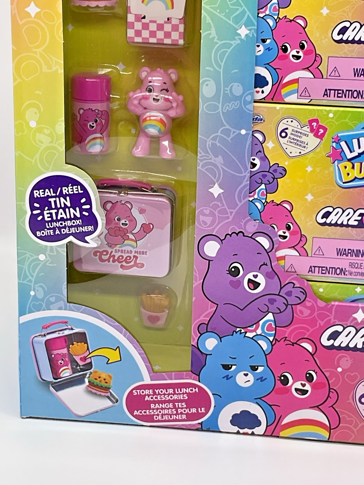 Lunch Buddies Care Bears Blind Box 2026 Includes 6 Surprises, READ Chance Chase