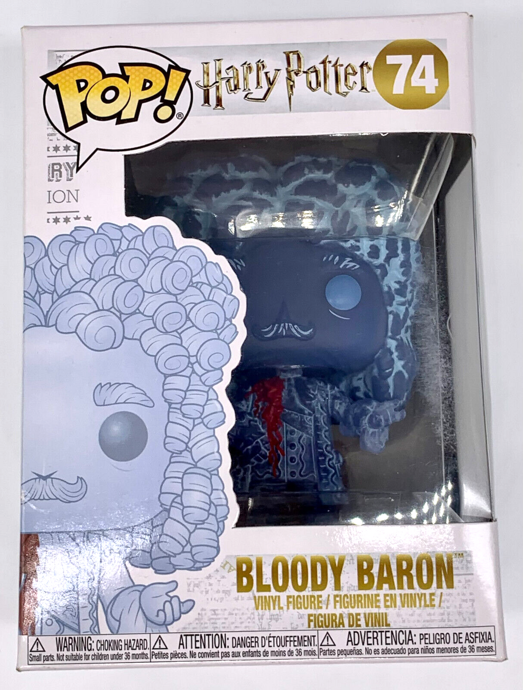 Bloody Baron Pop #74 Harry Potter Funko Pop 2018 minor box damage
