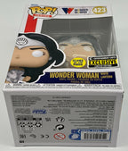 Wonder Woman White Lantern Pop #423 Glows Funko Pop Heroes EE Exclusive 2021