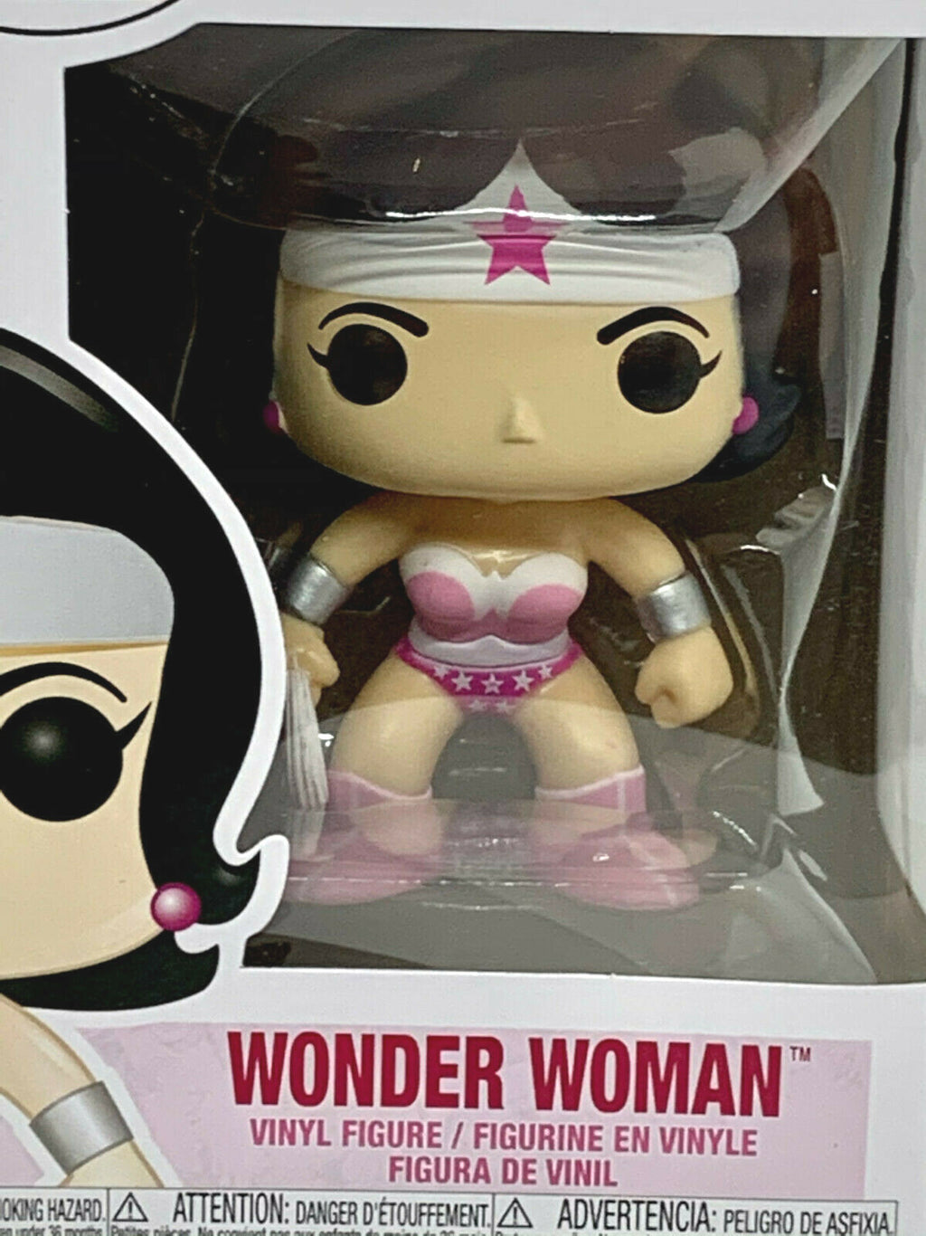 Wonder Woman Pop #350 DC Funko Pop Heroes 2020 Breast Cancer Awareness 