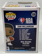 Zion Williamson Pop #130 NBA Funko Pop Basketball New Orleans Pelicans 2021
