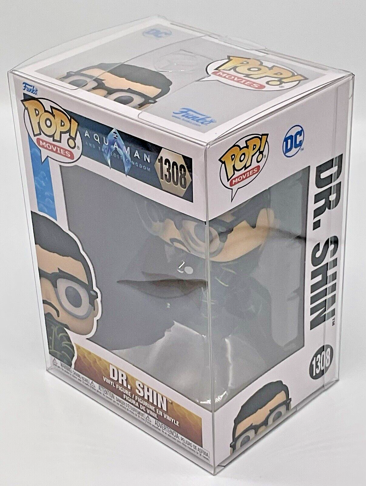 Dr. Shin Pop #1308 DC Aquaman and the Lost Kingdom Funko 2023 Vaulted Protector