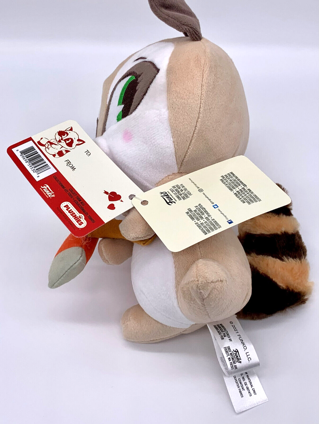 Villainous Valentines Raccoon Plush Funko 2022 Plushie