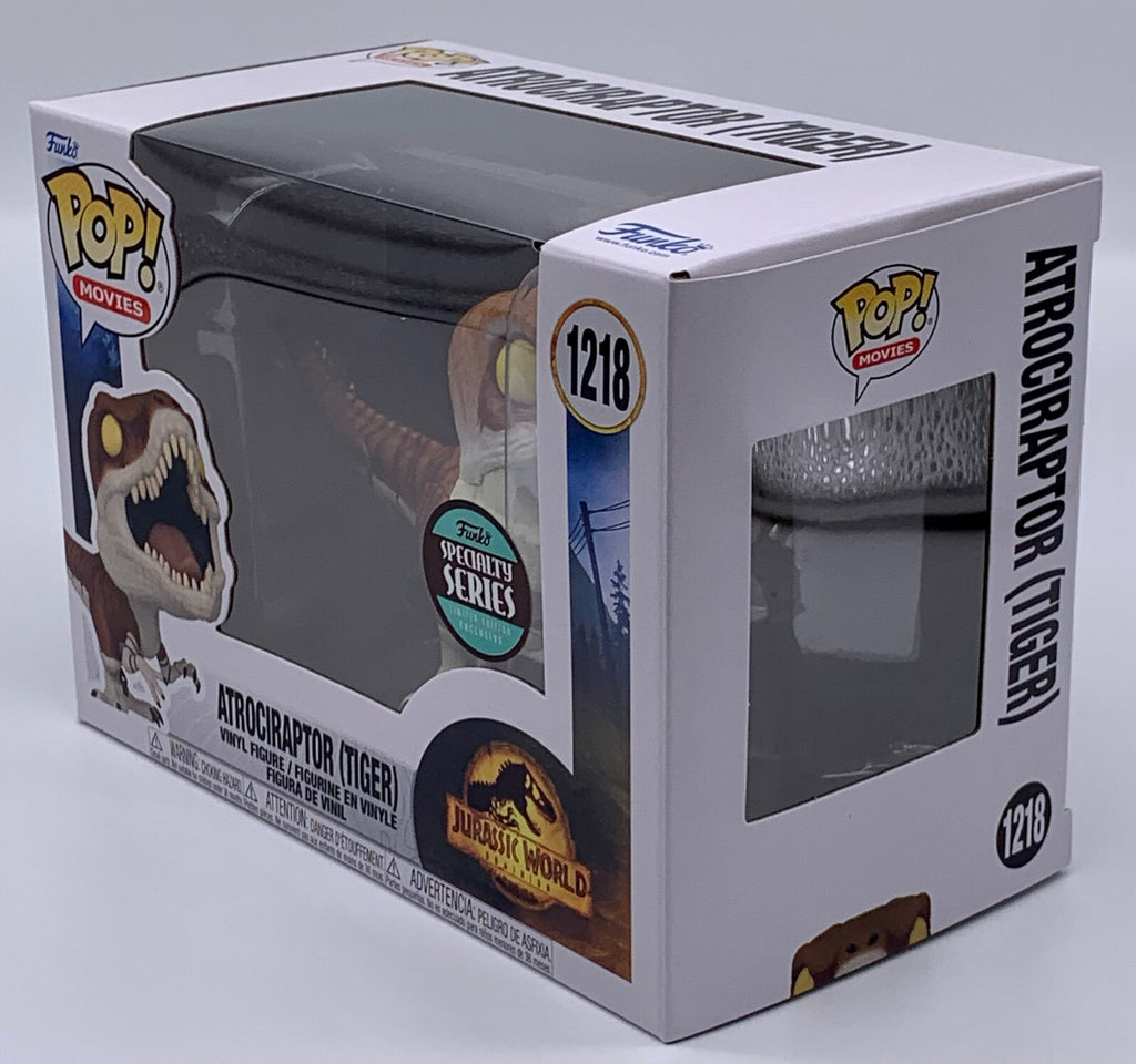 Atrociraptor (Tiger) Pop #1218 Funko Specialty Series Jurassic World Dinosaur