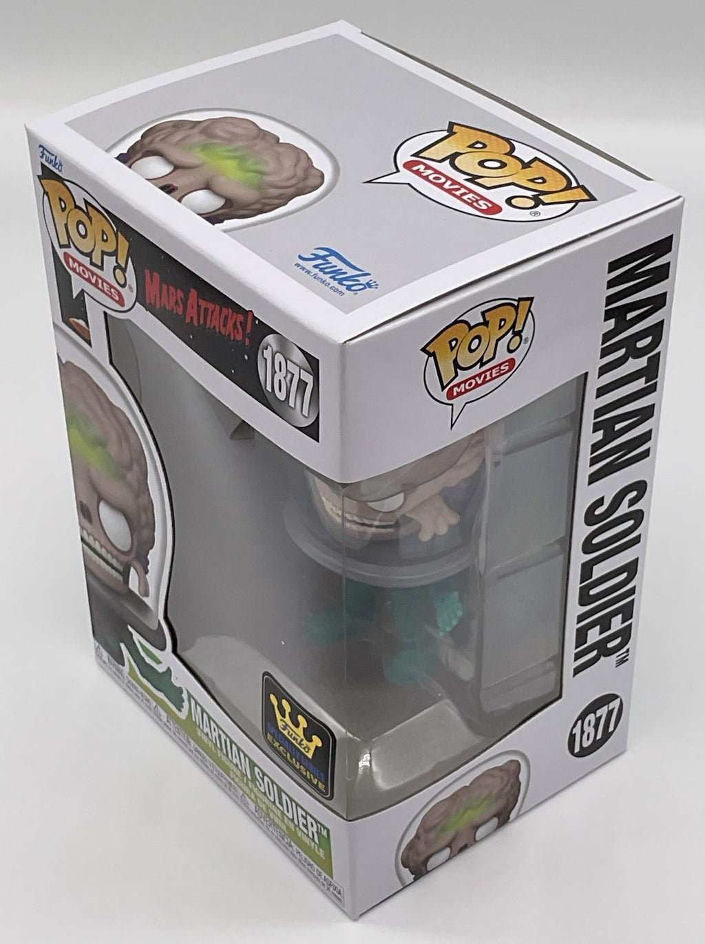 Martian Soldier Pop #1877 Mars Attacks Funko Pop Specialty Series Exclusive 2024
